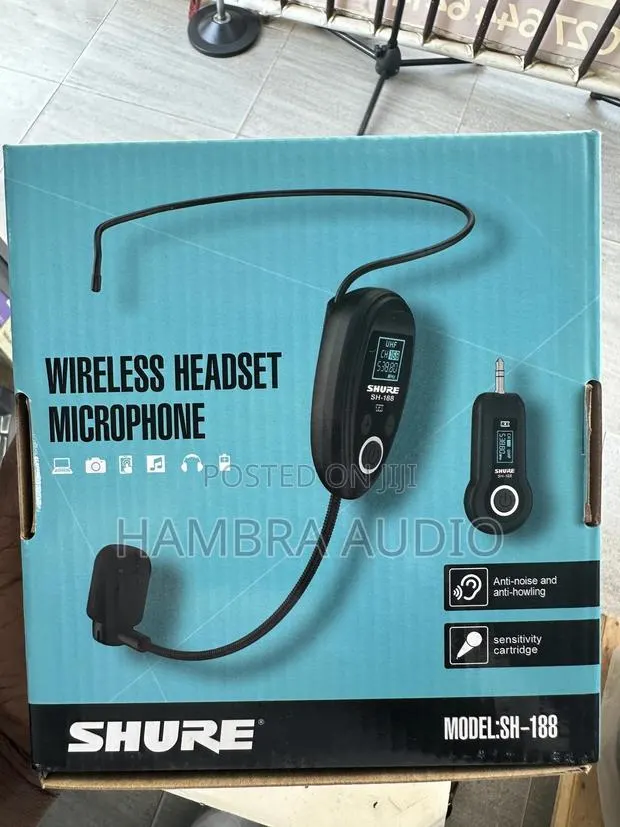 Shure Wireless Headset Microphone · Photo 1