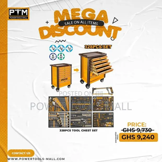 328pcs Tools Chest Set · Photo 1