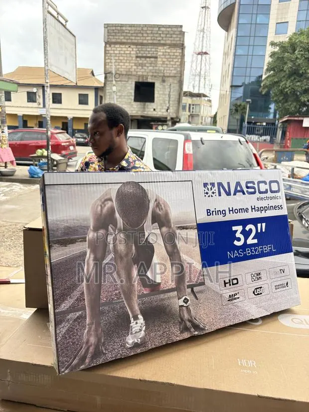 Super Adorable Nasco 32” Led Digital Satellite Television(Black) · Photo 1