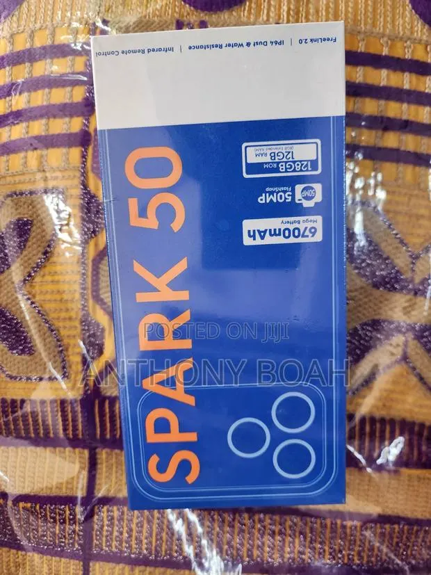 New Tecno Spark 50 128 GB Black · Photo 1