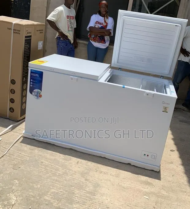 Lastest Grey Midea 508ltrs Chest Freezer Sku: Mdrc698fzn01 · Photo 1