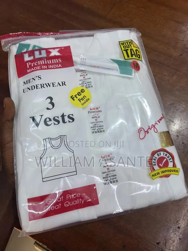 Original Lux Singlet Vests 3 Pieces · Photo 1