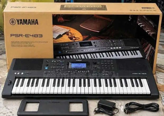 Yamaha PSR-E483 Portable Arranger Keyboard · Photo 1