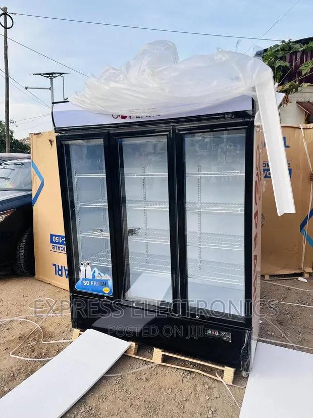 Ultra Modern Quietness Display Fridge Pearl PVC-150 · Photo 1