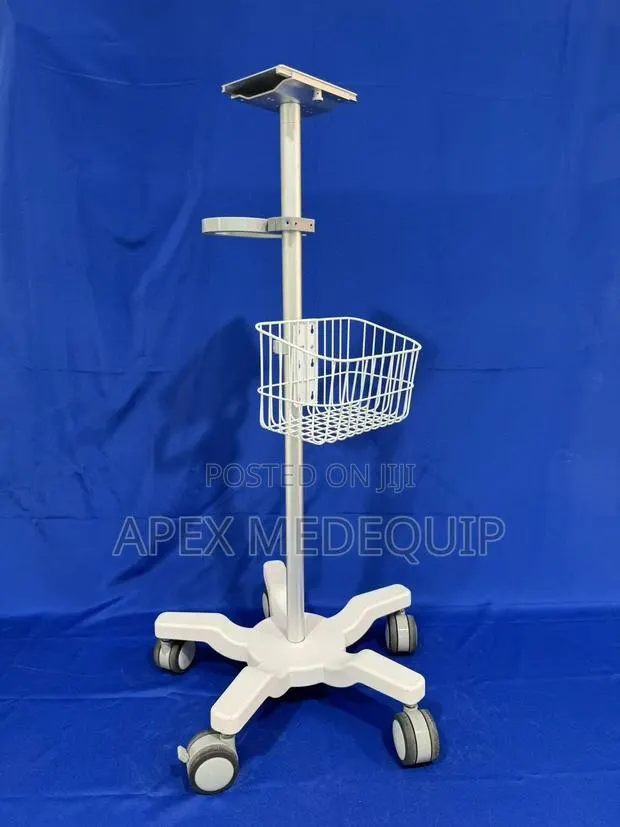 Patient Monitor Stand/Trolley + Basket · Photo 1