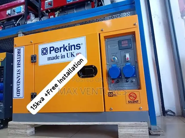Perkins 15kva Diesel Power Backup Light the Way Always · Photo 1