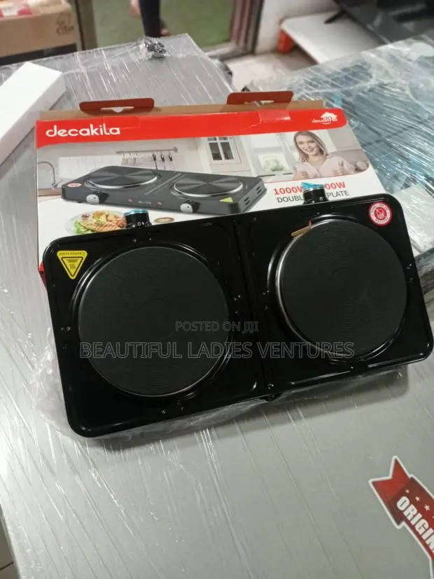 Decakila Twin Hot Plate Cooker – Easy Temperature Control · Photo 1