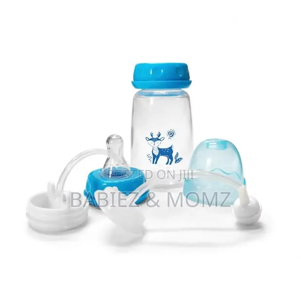 Hands-Free Feeding Bottle - 240ml | Bpa-Free | Anti-Colic · Photo 1