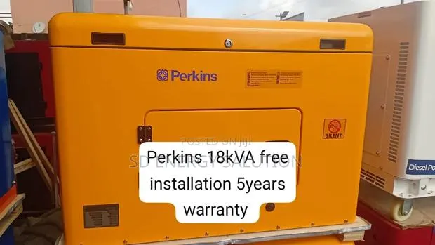 Perkins 18kva Silent Diesel Generator – Reliable Power Solution · Photo 1