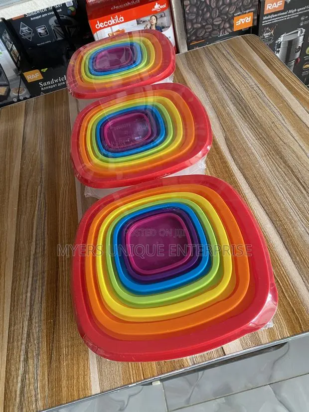 7pcs Kitchen Food Storage Container Set · Photo 1