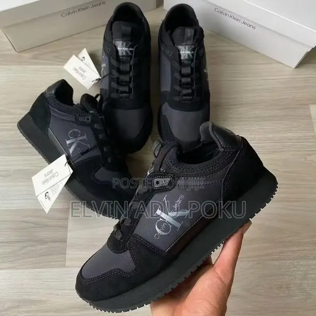 Calvin Klein Lace Up Casual Sneaker, Swipe to Other Colours > · Photo 1