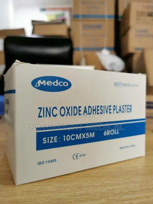 Zinc Oxide Adhersive Plaster 4" · Photo 1