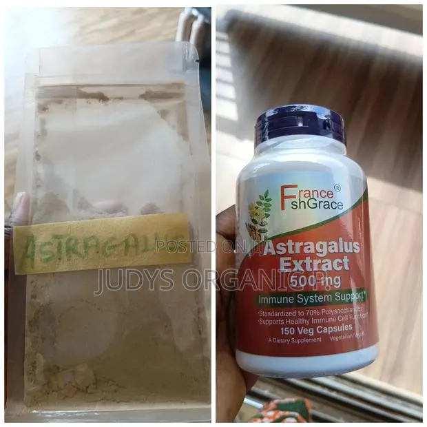 Astragalus Root Powder(Powder Ghc90, Capsules Ghc300) · Photo 1