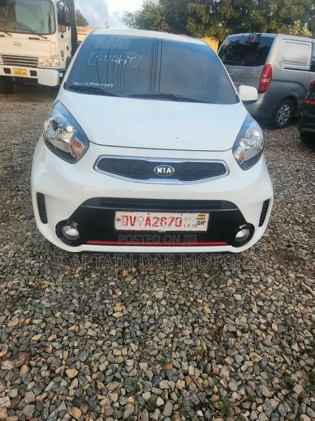 Kia Morning 2016 White · Photo 1