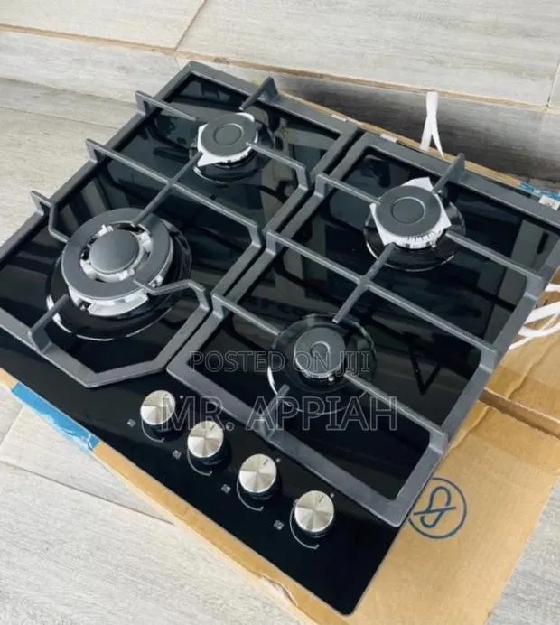 Buy Unique Midea 4 Gas Tempered Glass Hob(Black) · Photo 1