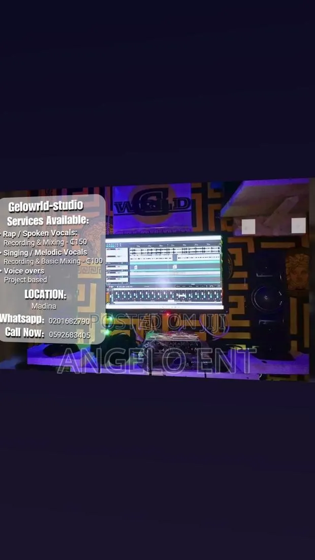Recording Music Studio,Record, Mixing and Mastering Engineer Available · Photo 1