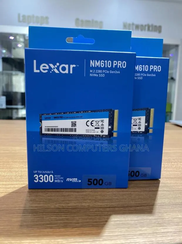 Lexar Nm610pro M.2 2280 Pcie Gen3x4 500 Gb Nvme SSD · Photo 1