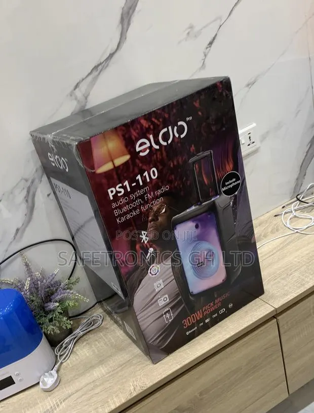 Ultra Modern Eldo Pro Ps1-110 Bluetooth Black 330 Watts Speaker · Photo 1
