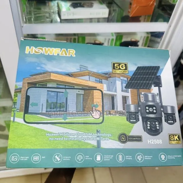 Howfar H2508 4-in-1 Solar Security Camera · Photo 1