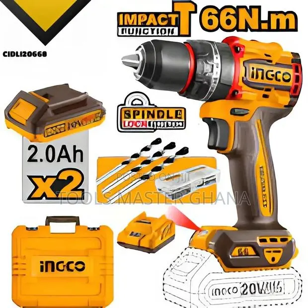 Compact Brushless Cordless Impact Drill - Cidli20668 · Photo 1