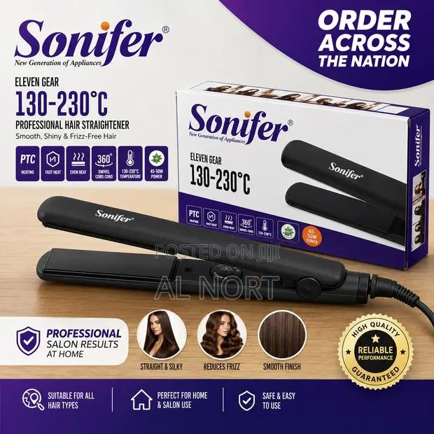 Sonifer Eleven Gear Professional Hair Straightener · Photo 1