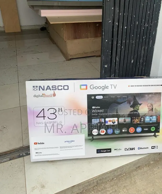 Efficient Nasco 43 Inch Smart Satellite Television(Black) · Photo 1