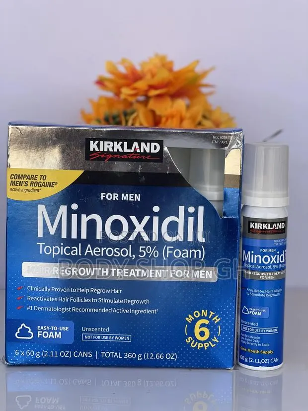 Kirkland Minoxidil Foam - Dries Faster, Works Faster · Photo 1