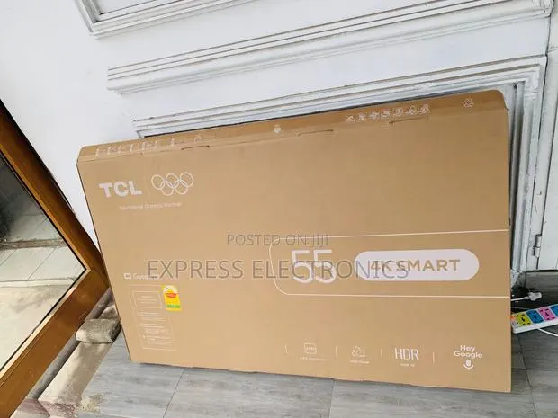 TCL 55′′ 4K HDR Frameless Google Television 55P635 · Photo 1