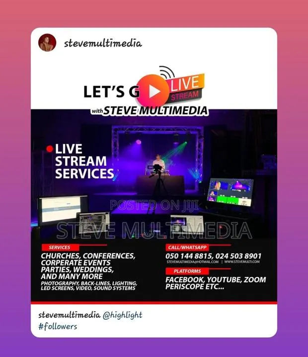 Livestreaming Service · Photo 1