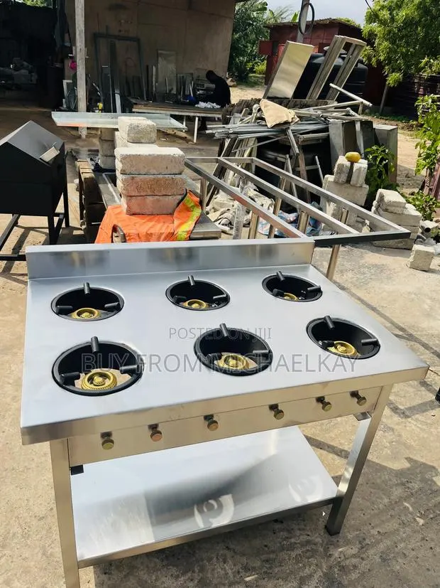Stainless 6 Burners Gas Cooker · Photo 2