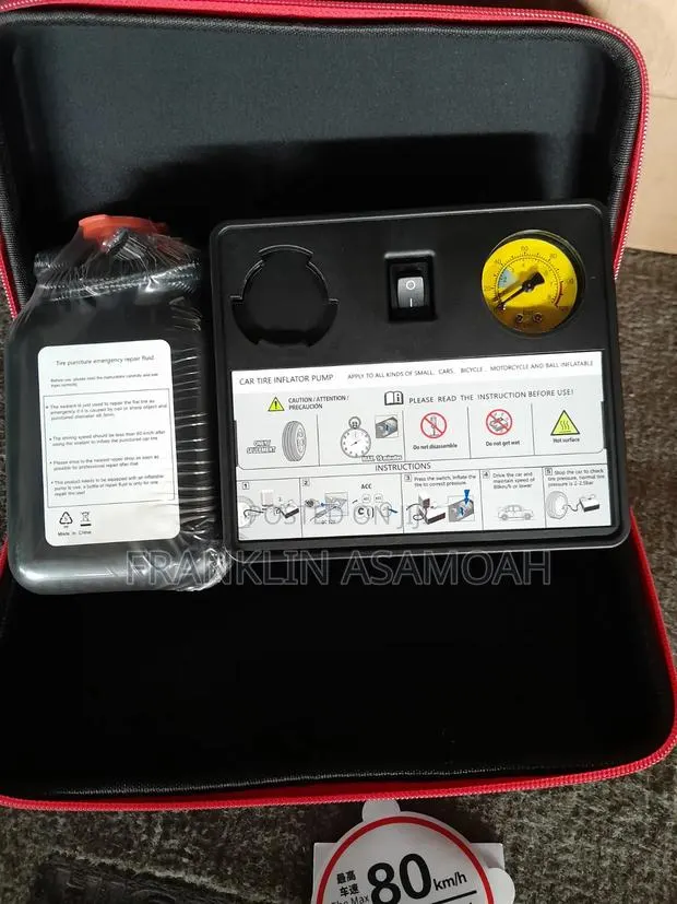 Emergency Tyre Inflator With Sealant · Photo 1