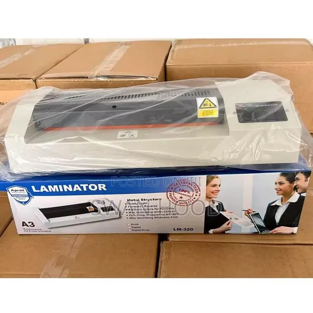 A3 Laminating Machine – Heavy Duty Hot Cold Laminator · Photo 1