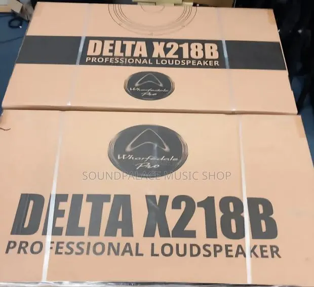Wharfedale Pro Delta X218B Professional Dual 18-Inch Passive Subwoofer · Photo 1