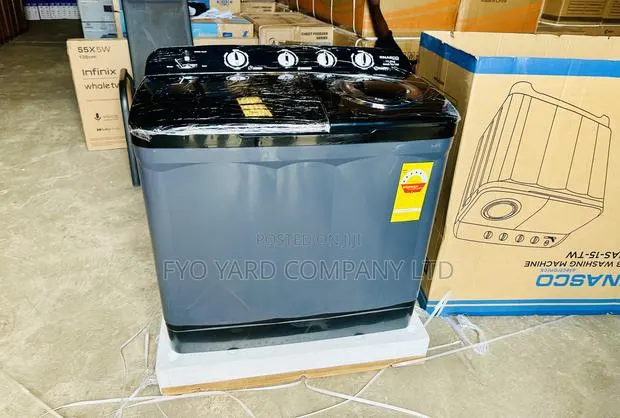 Oridginal Reliable Nasco 15KG Load Twin Tub Semi Auto Washing Machine · Photo 1