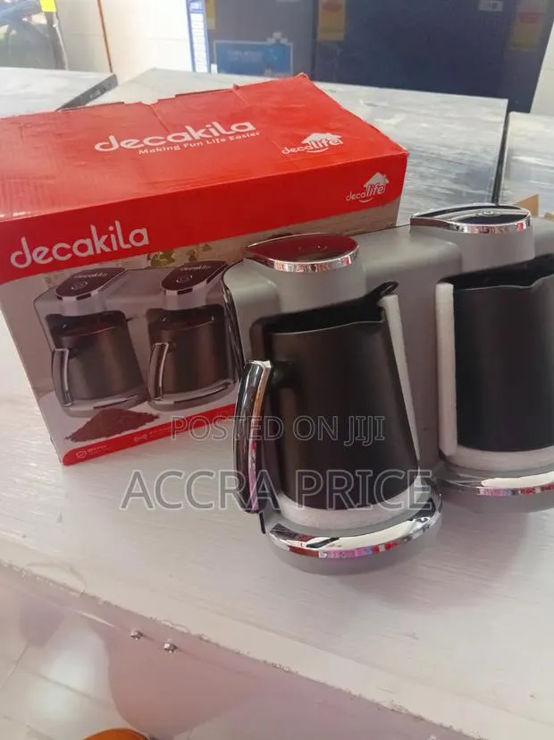 Decakila 250mL + 250mL Turkish Coffee Maker