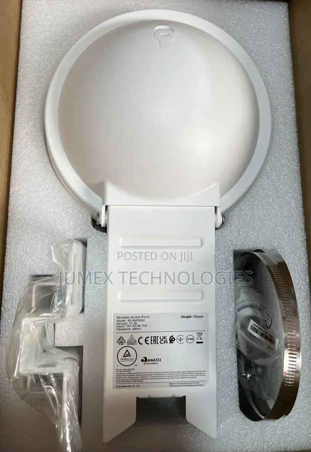 Ruijie Rap6262 Ax3000 Outdoor Omnidirectional Ap 300m+ 500users · Photo 1