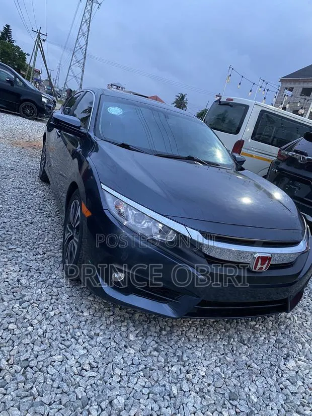 Honda Civic EX-L Sedan 2018 Matt Black · Photo 1