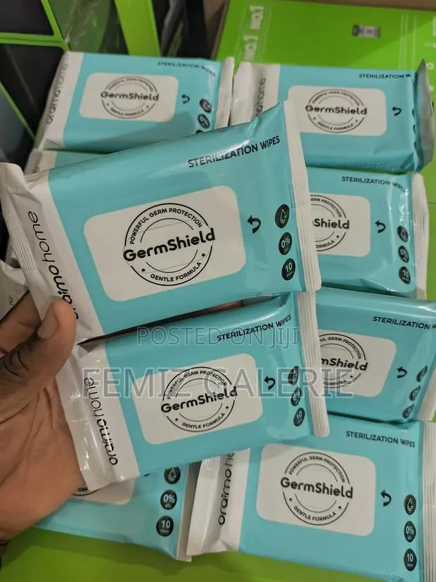 Oraimo Germshield Wipes Alcohol-Free Plant-Based Sterilization Wipes · Photo 1