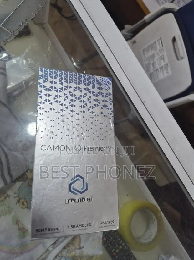 New Tecno Camon 40 Premier 5G 256 GB Black · Photo 1