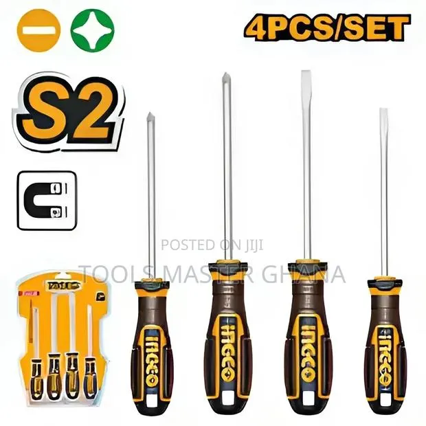 4 PCS Screwdriver Set - Hksds0428 · Photo 1