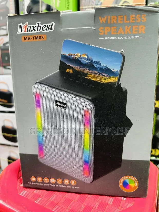 Maxbest MB-TM63 Wireless Speaker · Photo 1