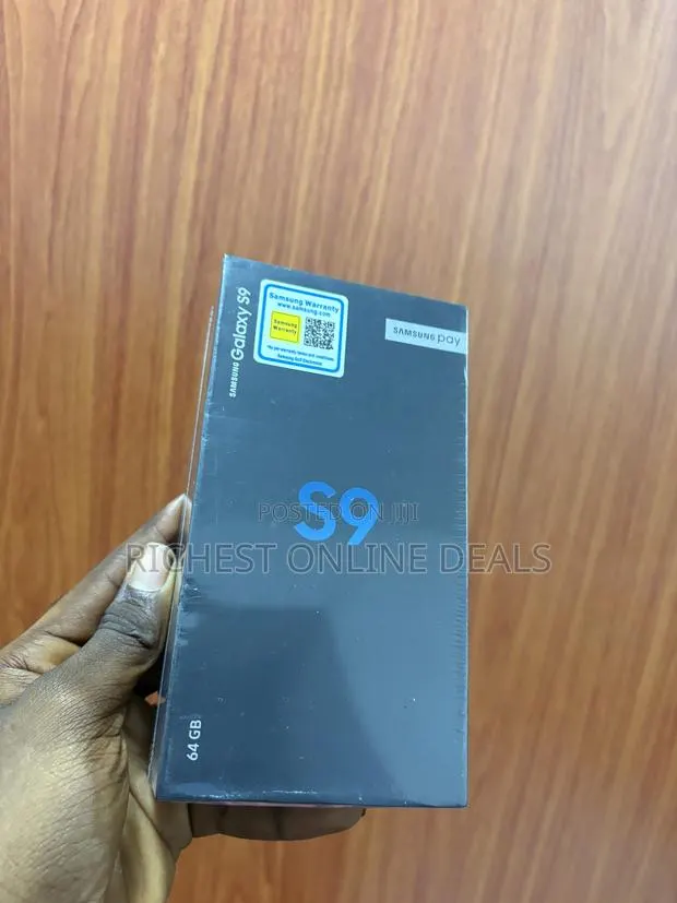New Samsung Galaxy S9 64 GB Black · Photo 1