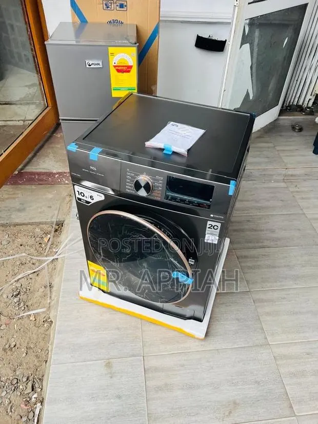 Lovely Design TCL 10.5kg Front Load Washing Machine(Gray)Full Auto · Photo 1