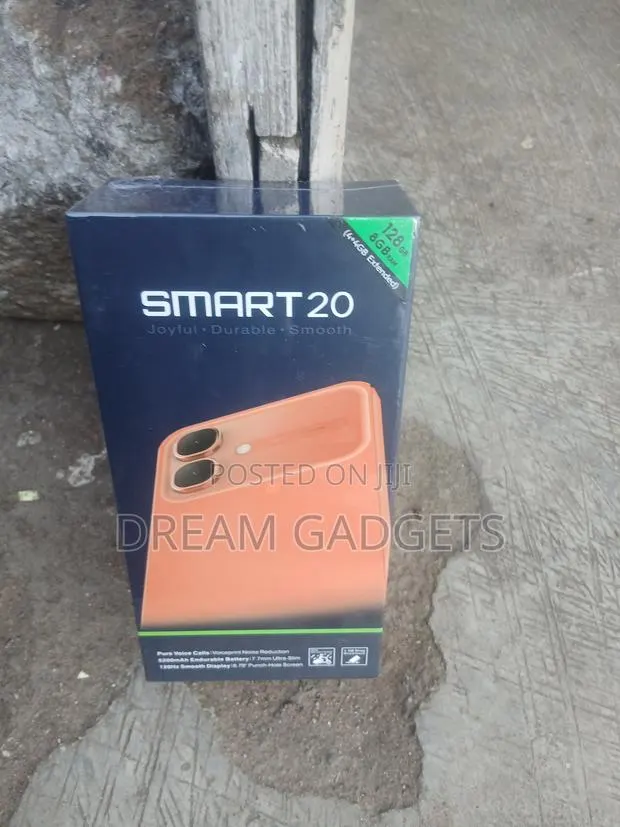 New Infinix Smart 20 128 GB Black · Photo 1
