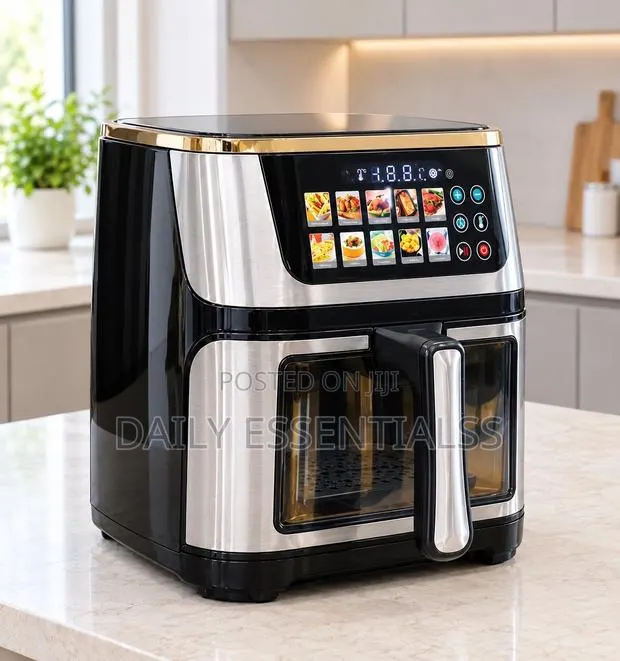Silver Crest 12L Family Size Air Fryer 2800W LCD Panel · Photo 1