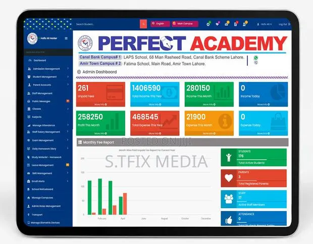 School Management Website and System · Photo 1