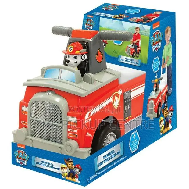 Paw Patrol Marshal Fire Truck Ride-on With Sounds for Kids · Photo 1