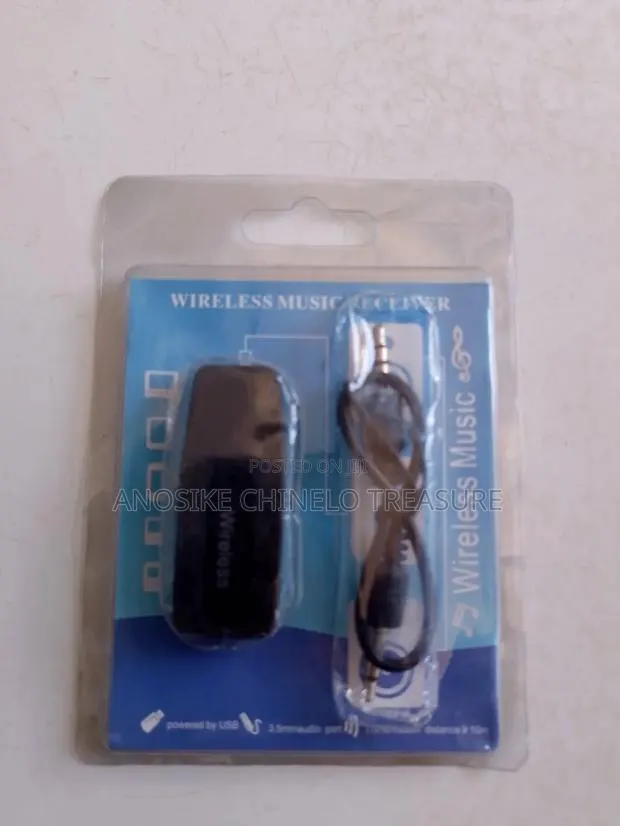 Bluetooth Wireless Music Receiver 3.5mm Audio Adapter · Photo 1