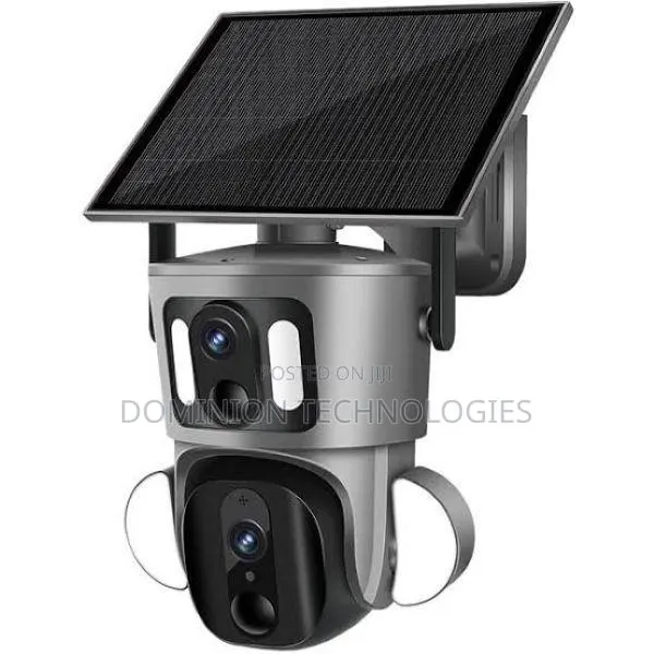 Hd Dual Lens 6mp Solar PTZ Camera · Photo 1