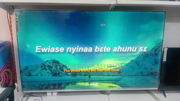 Entertainment
Green 75" Smart TV – Bring Cinema Home · Photo 1
